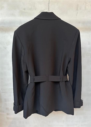 Future twill suiting blazer Sort A1020025 Ganni 